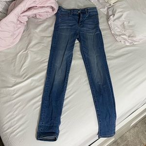 American eagle super high rise jegging